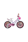 Bisan Queen Kız Çocuk Bisikleti 28cm V 20 Jant Lila Pembe - 1