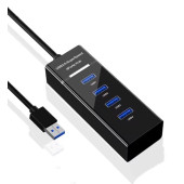 Usb Hub 3.0  4 In 1 çoklu yüksek hızlı 4 Port Usb Hub adaptörü - 1