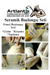 Seramik ve Çömlek Şekillendirme Seti Ebeşuar 24 Parça 1 Paket Kil Modelaj Modelleme Heykel Şekillendirici Hobi Sanatsal - 5