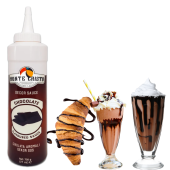 Monte Cristo Çikolatalı Dekor Sos Tatlı İçecek Süsleme - 2