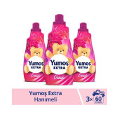 Yumoş Extra Konsantre Çamaşır Yumuşatıcısı Orkide 1440 ml 60 Yıkama X3 Adet - 3