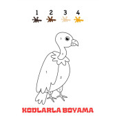 Kodlarla Boyama Kitabı (Sayılarla Boyama Kitabı) - 2