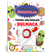 İspanyolca TEMEL Kelimeler Bulmaca Kitap Seti (2 Kitap) - 1