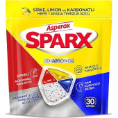 ASPEROX Sparx Bulaşık Makinesi Kapsül 30 Yıkama Yerli Üretim - 1
