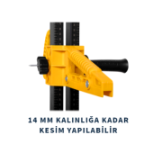 MASTERPLUS MANUEL ALÇIPAN KESME ALETİ DÜZ VE YUVARLAK KESİM 60CM - 1