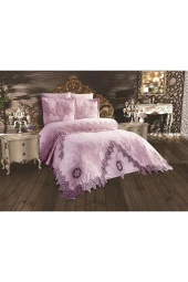 Fransiz Güpürlü Dilara Gelin Seti Pudra thumbnail 2