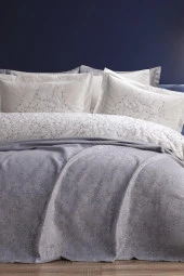 Burçak Gelin Seti 7 Parça Gri thumbnail 1