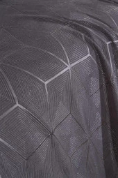 Çeyiz Diyarı Verona 7 Parça Gelin Seti Antrasit thumbnail 5