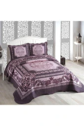 Bella Baskılı Kapitoneli Çift Kişilik Yatak Örtüsü thumbnail 2