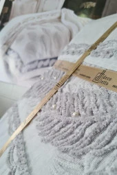 Çeyizdiyarı Trend 10 Parça Gelin Seti Gri thumbnail 2