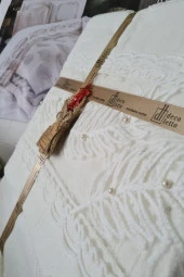 Çeyizdiyarı Trend 10 Parça Gelin Seti Krem thumbnail 2