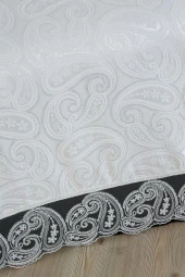 Çeyiz Diyarı Şal 7 Parça Gelin Seti Krem thumbnail 8