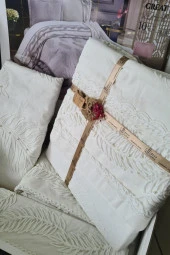 Çeyizdiyarı Great 10 Parça Gelin Seti Krem thumbnail 1