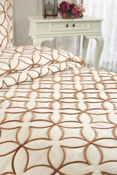 Parolin Tek Kişilik Kapitoneli Yatak Örtüsü Bej thumbnail 7