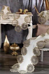 Çeyizdiyarı Perla 5 Parça Salon Takımı Cappucino - 4