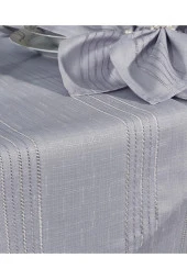 Corvver 26 Parça Dertsiz Masa Örtüsü Takımı Gri thumbnail 8