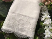 Çeyiz Diyarı Kure Çeyizlik Havlu Krem - 1