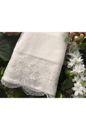 Çeyiz Diyarı Kure Çeyizlik Havlu Krem - 3
