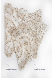 Candy Kadife Yatak Odası Takımı Gold thumbnail 12