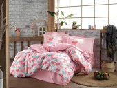 Felicita Tek Kişilik Nevresim Takımı Kırmızı thumbnail 1