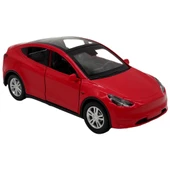 Birlik Oyuncak Minitro 1:36 Metal Çekbırak Sesli Işıklı Tesla Model Y FY6368-12D - 5