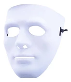 Beyaz Renk Dans Maskesi 18x19 cm thumbnail 1