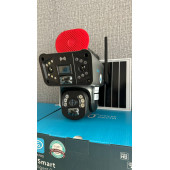 Çift Kameralı PTZ Sim Kartlı 4G 6MP Dual Lens Yeni Kasa okam-3915 Güvenlik Kamerası Solar Güneş Enerjili - 1