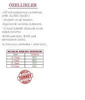 Cooker Çift Katlı Çelik Termos 1,5 Lt Ckr2031 - 2