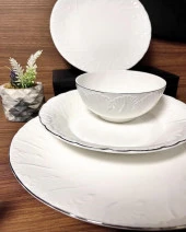 Roy Kıng Queen Sılver 58 prç Yemek takımı BYT 002 - 1