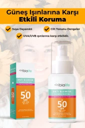 Leke Karşıtı ve Ton Eşitleyici Güneş Kremi SPF 50+ - Bialife - 9