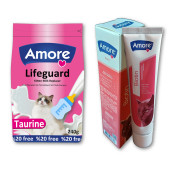 240g-Lifeguard Yavru Kedi Süt Tozu, Tüy Sağlığı için Biyotin Malt 100ml, Biberon - 1