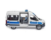 Bruder MB Sprinter Polis Minibüsü, Sürücüsü ve Aksesuarları BR02683 thumbnail 5