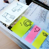 Noki Memo 75x75 mm Yapışkanlı Not Kağıdı 100 Yaprak Sarı 12007 thumbnail 4