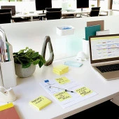 Noki Memo 75x75 mm Yapışkanlı Not Kağıdı 100 Yaprak Sarı 12007 thumbnail 5