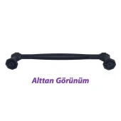 Padişah Kulp 128 mm Siyah Mutfak Kulpu Çekmece Dolap Kapak Kulbu Metal Mobilya Dolabı Kulpları - 4