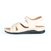 Moda Ayakkabı 01147 Serra Kadın Düz Sandalet - 12