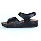 Moda Ayakkabı 01148 Ayder Kadın Düz Sandalet - 6