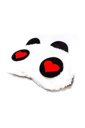 Peluş Panda Uyku Bandı  2 Adet - Göz Bandı - Hediyelik - 2