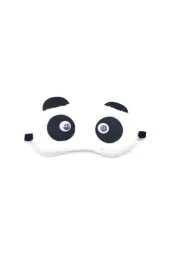 Peluş Panda Uyku Bandı  2 Adet - Göz Bandı - Hediyelik - 3