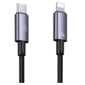 Usams US-SJ662 1.2m PD 30W Type-C to Lightning iPhone Hızlı Şarj ve Data Kablosu - 1