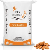 İpek Değirmen 1 KG Yerli Yağlı İri Jumbo Çiğ Badem İçi Lüks Kuruyemiş - 1