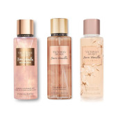 VICTORIA'S SECRET Bare Vanilla Işıltılı-Bare Vanilla-Bare Vanilla La Creme V. Spreyi Üçlü Set - 1