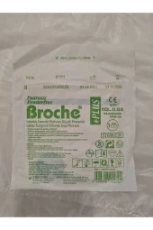 Broche Cerrahi Steril Eldiven Pudrasız 8 Numara - 1