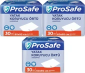 Prosafe Hasta Alt Açma Yatak Koruyucu Örtü 60*90CM 90 Adet (3PK*30) - 1