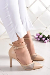 Erkan Saçmacı Liana Ten Vegan Fileli Stiletto - 3