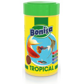 Tetra-Melek-Lepistes 4lü Balık Yemi Seti,Tropical Mix 2x125ml,Bonisa Tropical 250,Multivitamin - 4