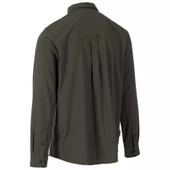 Trespass Cargan Casual Erkek Uzun Kollu Gömlek Koyu Yeşil thumbnail 2