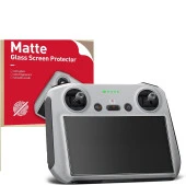 Tfy Store DJI Mini 3 Pro Uyumlu MAT Parmak izi bırakmaz Çizik koruyucu Ekran koruyucu Nano Jelatin thumbnail 1