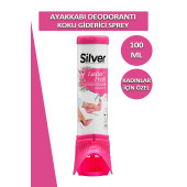 Silver Kadın Ayakkabı Deodorantı Koku Giderici Önleyici 100 ML Ladies Fresh - 2