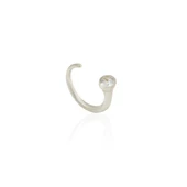 Kadir Jewellery 925 Ayar Gümüş Kaplama Zirkon Taşlı Ayarlanabilir Kadın Minimal Yüzük thumbnail 7